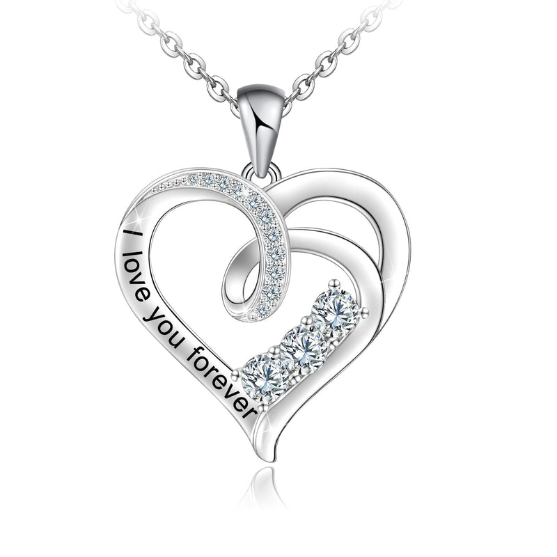 Love Heart Sterling Silver Necklace
