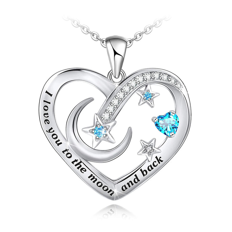 Heart Pendant Sterling Silver Necklace