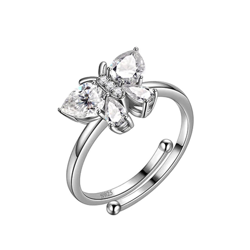 Butterfly Sterling Silver Ring