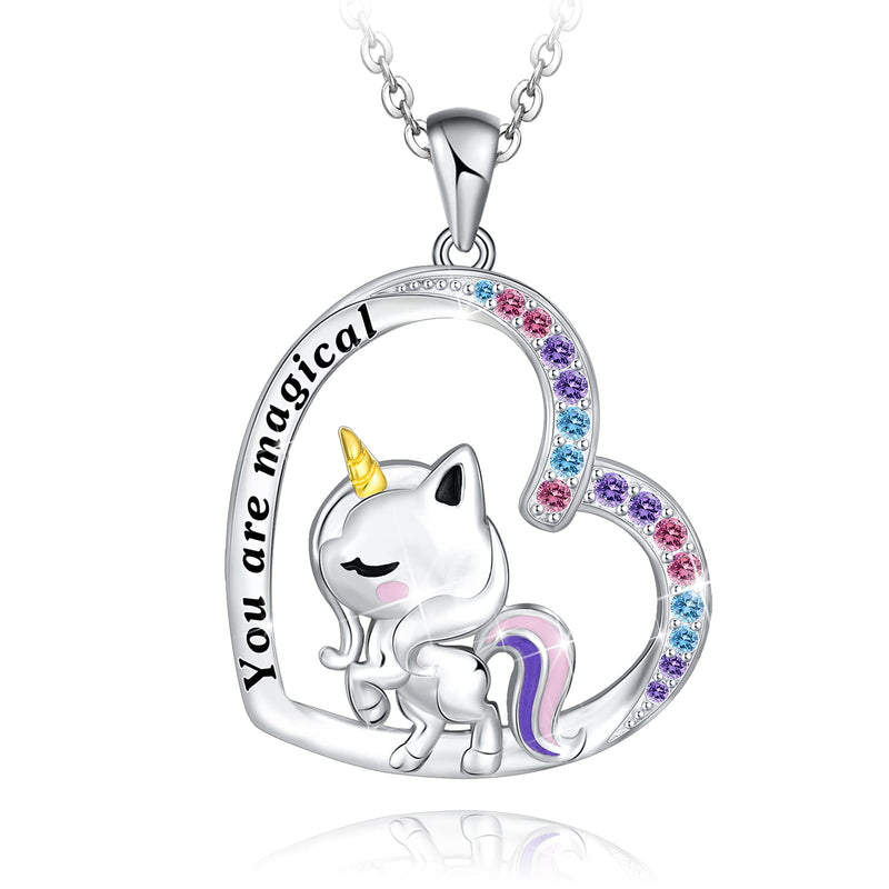 Unicorn Sterling Silver Necklace