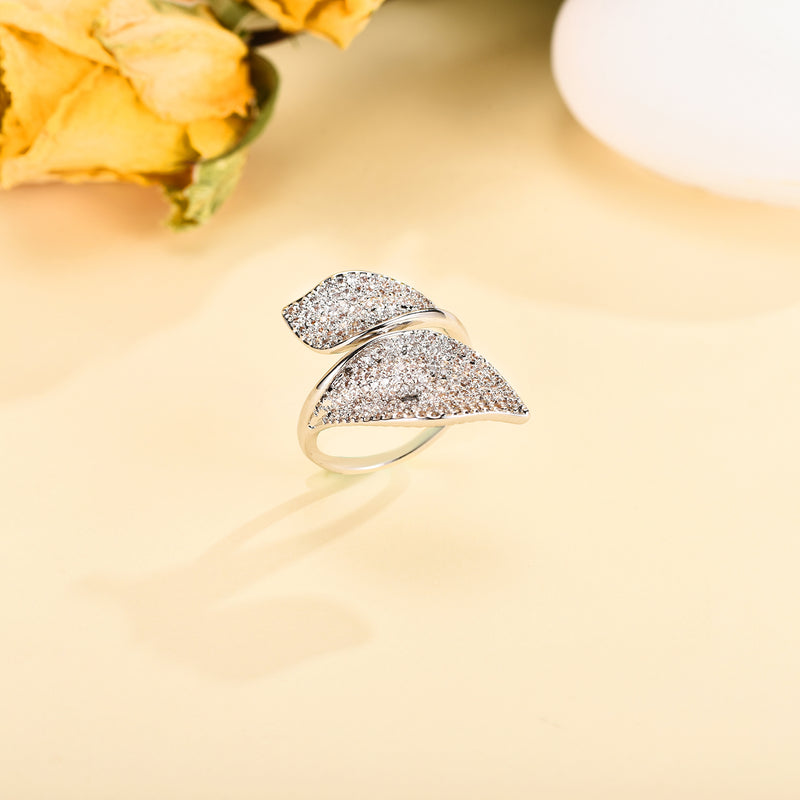 Leaf Sterling Silver Ring