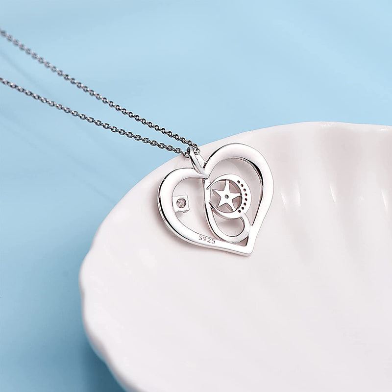 Heart Sterling Silver Necklace