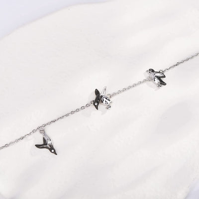 Penguin Sterling Silver Bracelet