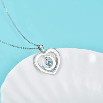 Heart Sterling Silver Necklace