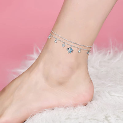 Fish Sterling Silver Anklet