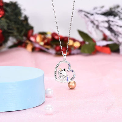 Unicorn Sterling Silver Necklace