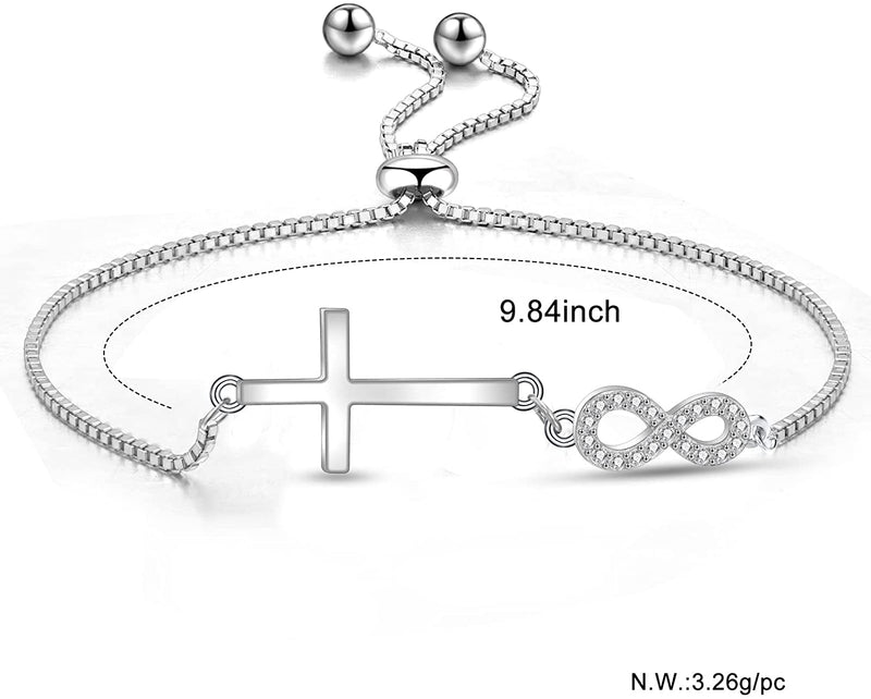 Cross Women Sterling Silver Bracelet