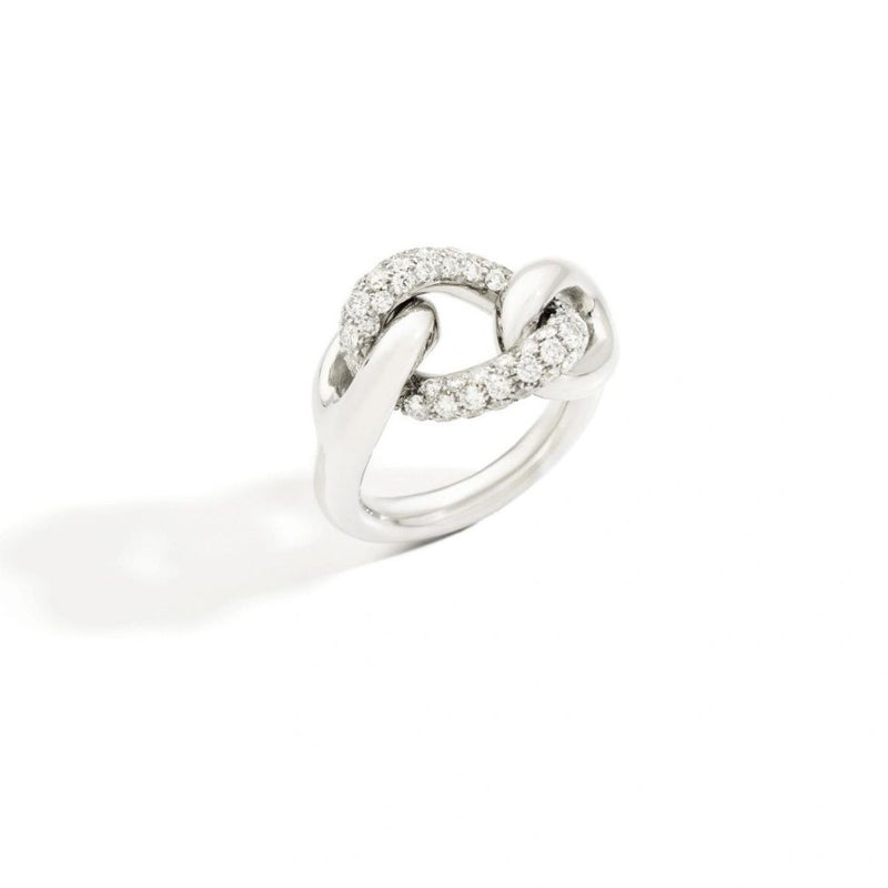 The Wreath & Chain Sterling Silver Ring