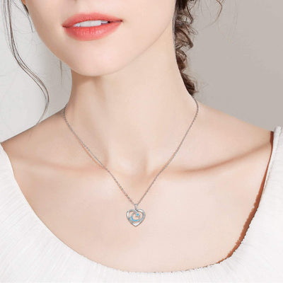 Heart Sterling Silver Necklace