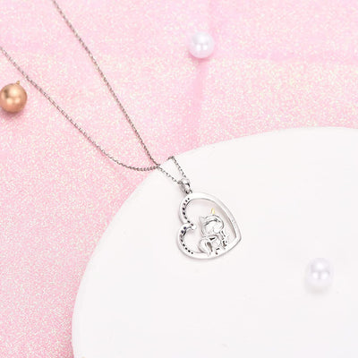 Unicorn Sterling Silver Necklace