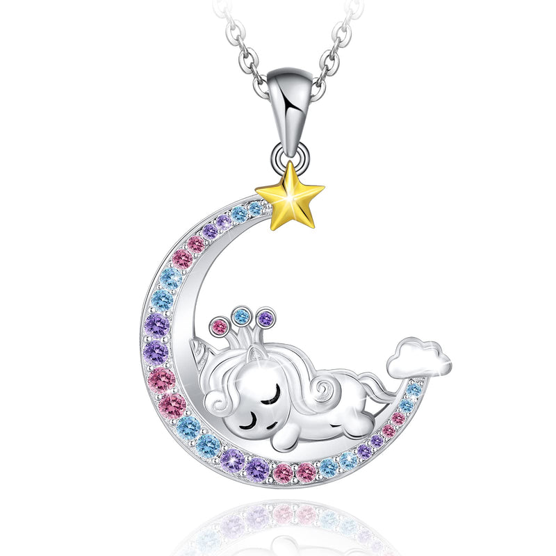 Unicorn Sterling Silver Necklace