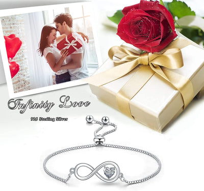 Love Heart Sterling Silver Bracelet