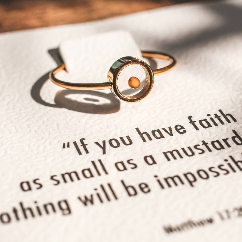 Mustard Seed of Faith - Ring