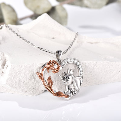 Elephant Necklaces for Women Sterling Silver