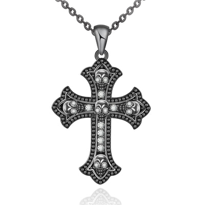 Gothic Necklace  Sterling Silver