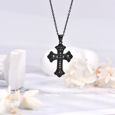 Gothic Necklace  Sterling Silver