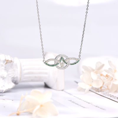 Knot Celtic Necklace Sterling Silver