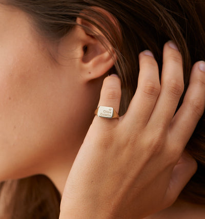 Square Signet Ring