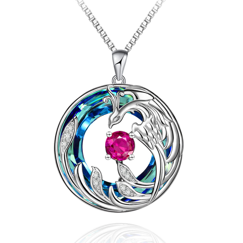 Phoenix Necklace Sterling Silver