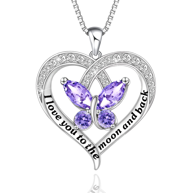 Butterfly Necklaces Sterling Silver