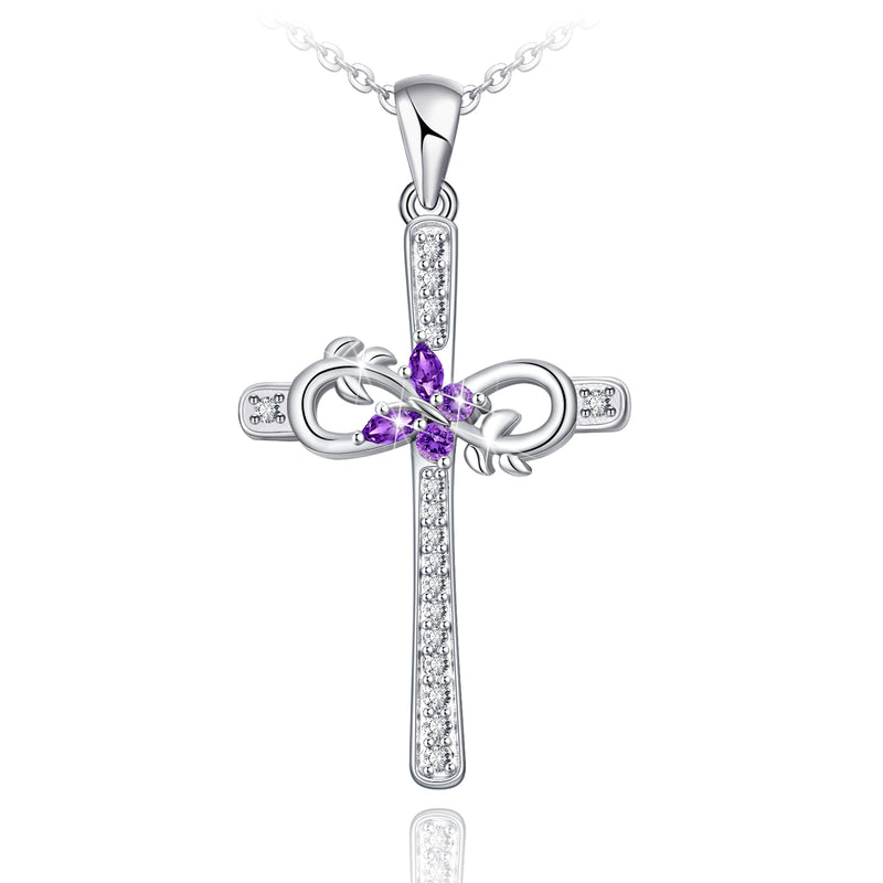 Cross Sterling Silver Necklace