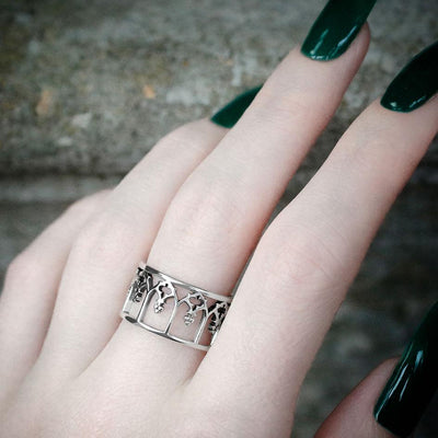 Gothic Arches Ring - Gold