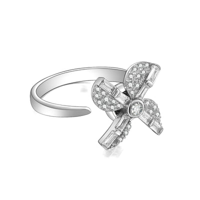 Windmill Sterling Silver Ring