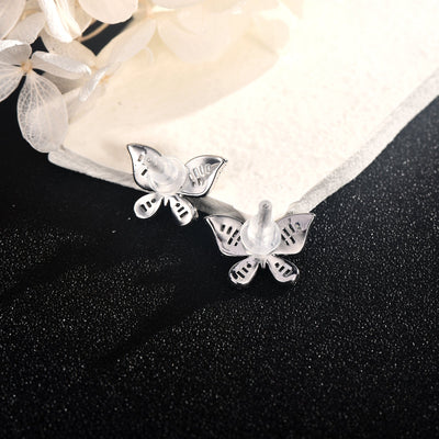 Butterfly Sterling Silver Earring